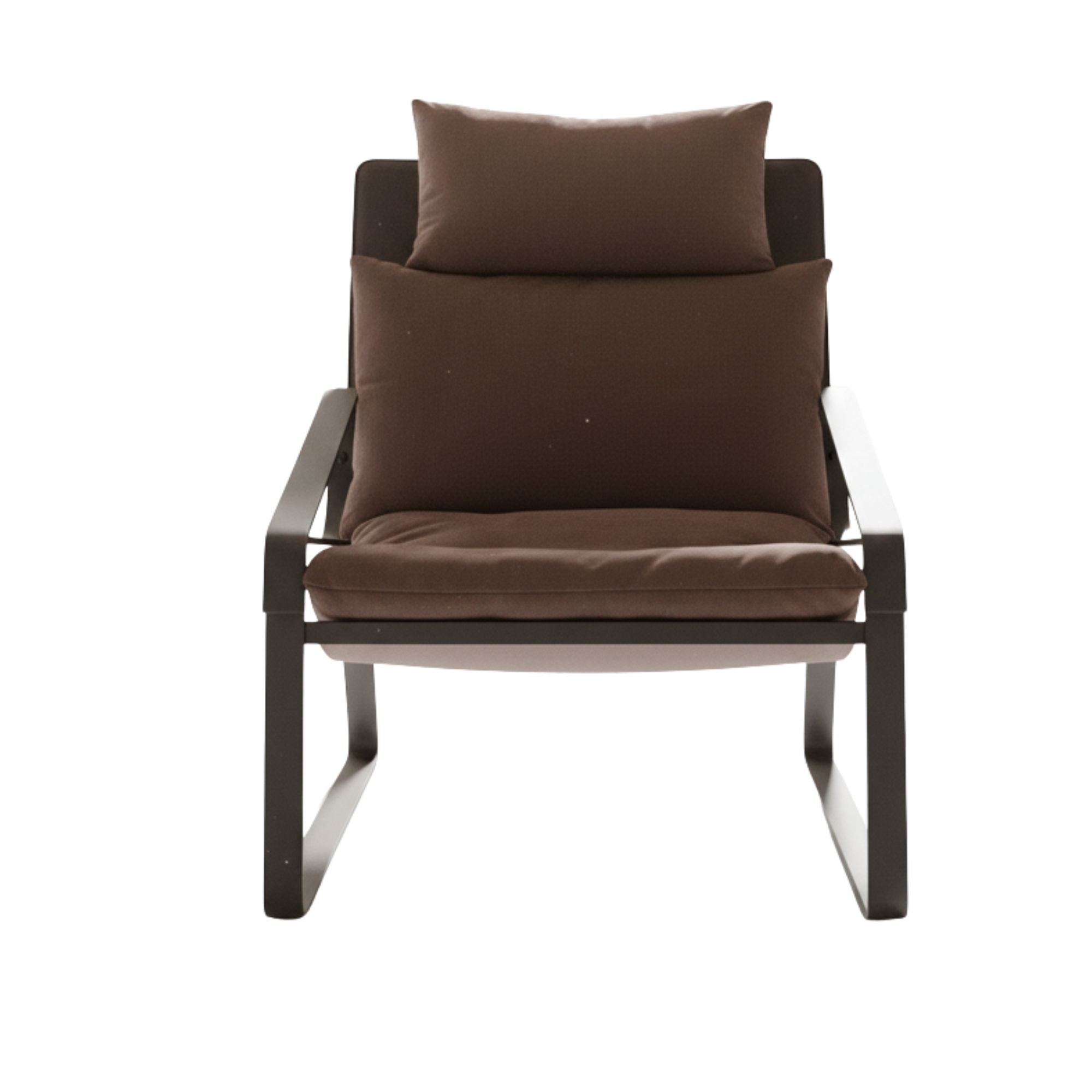 Zawadi Lounge Chair in Brown | CastleUp Experience Centre