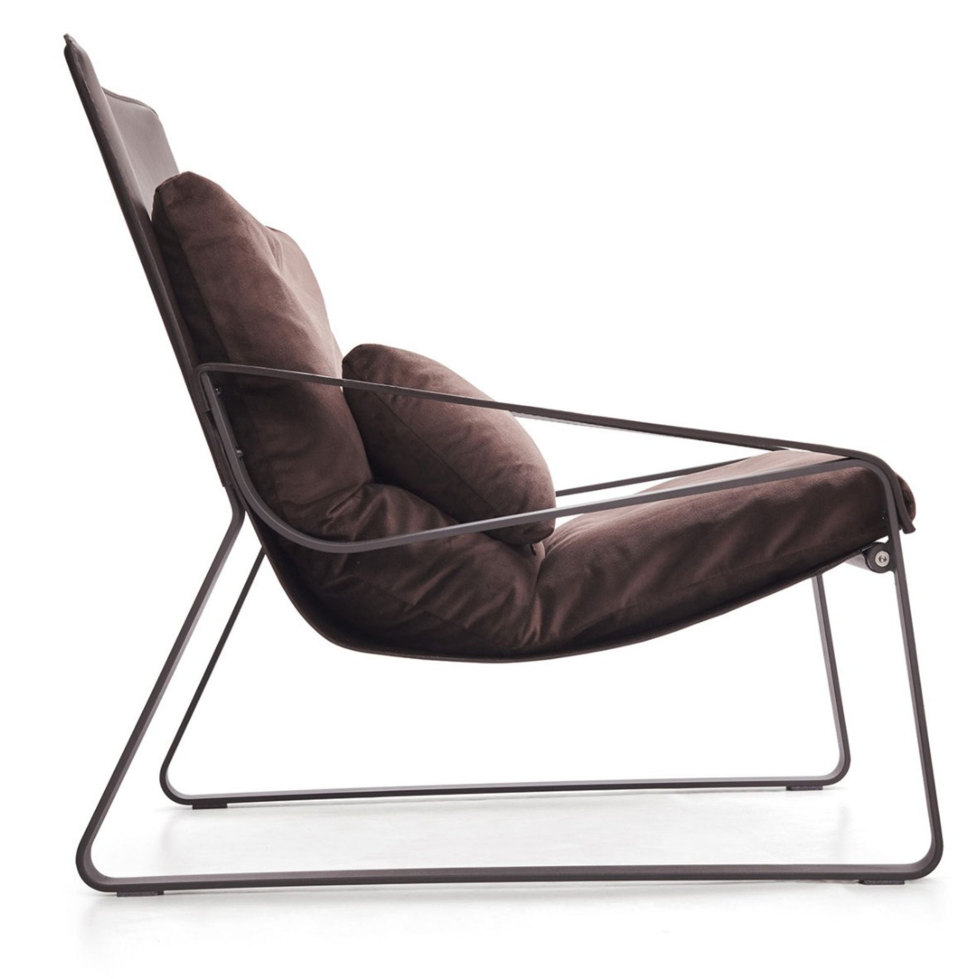 Zawadi Lounge Chair in Brown | CastleUp Experience Centre