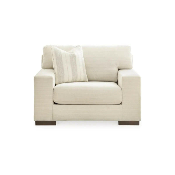 Ashley Maggie Chair and a Half in Birch.