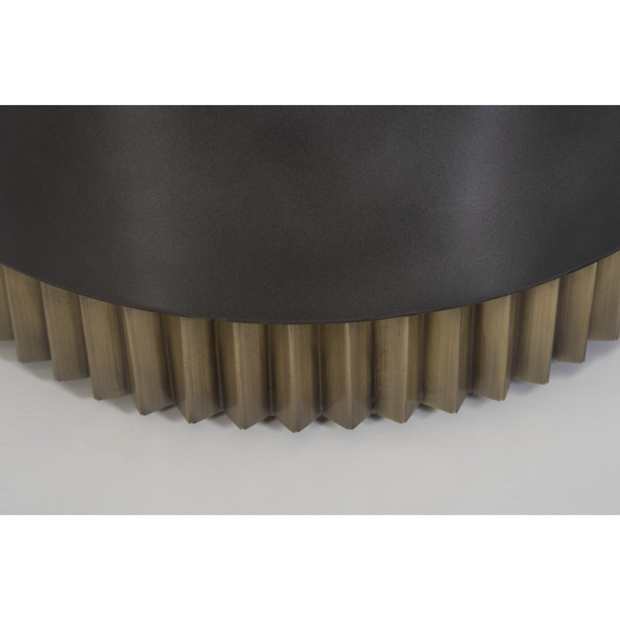 Wood accent table in espresso finish, designed by Brassex, with a sleek rectangular surface and sturdy legs.