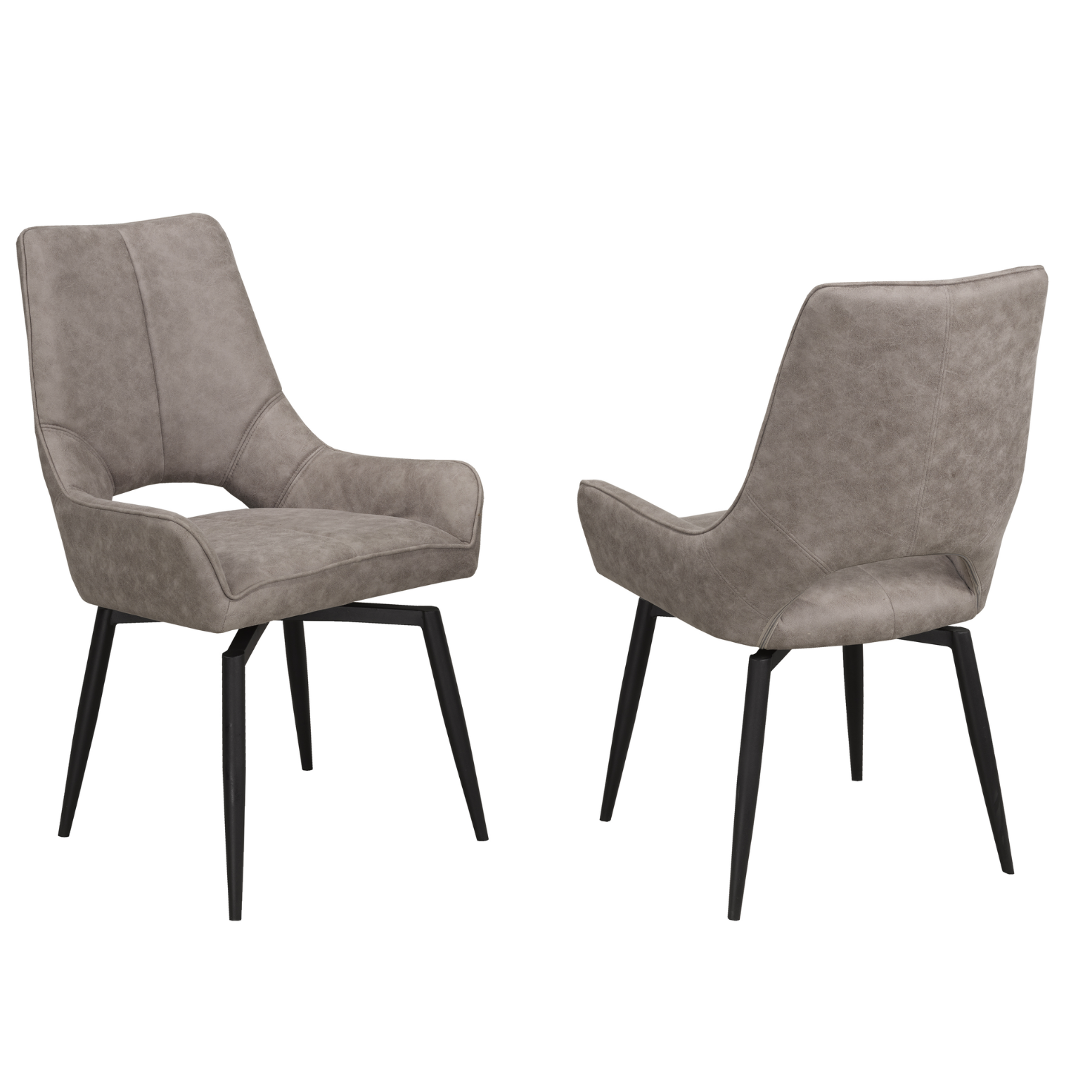 Dining Chair, Set Of 2 , Antique Brown C-1315Y-1.