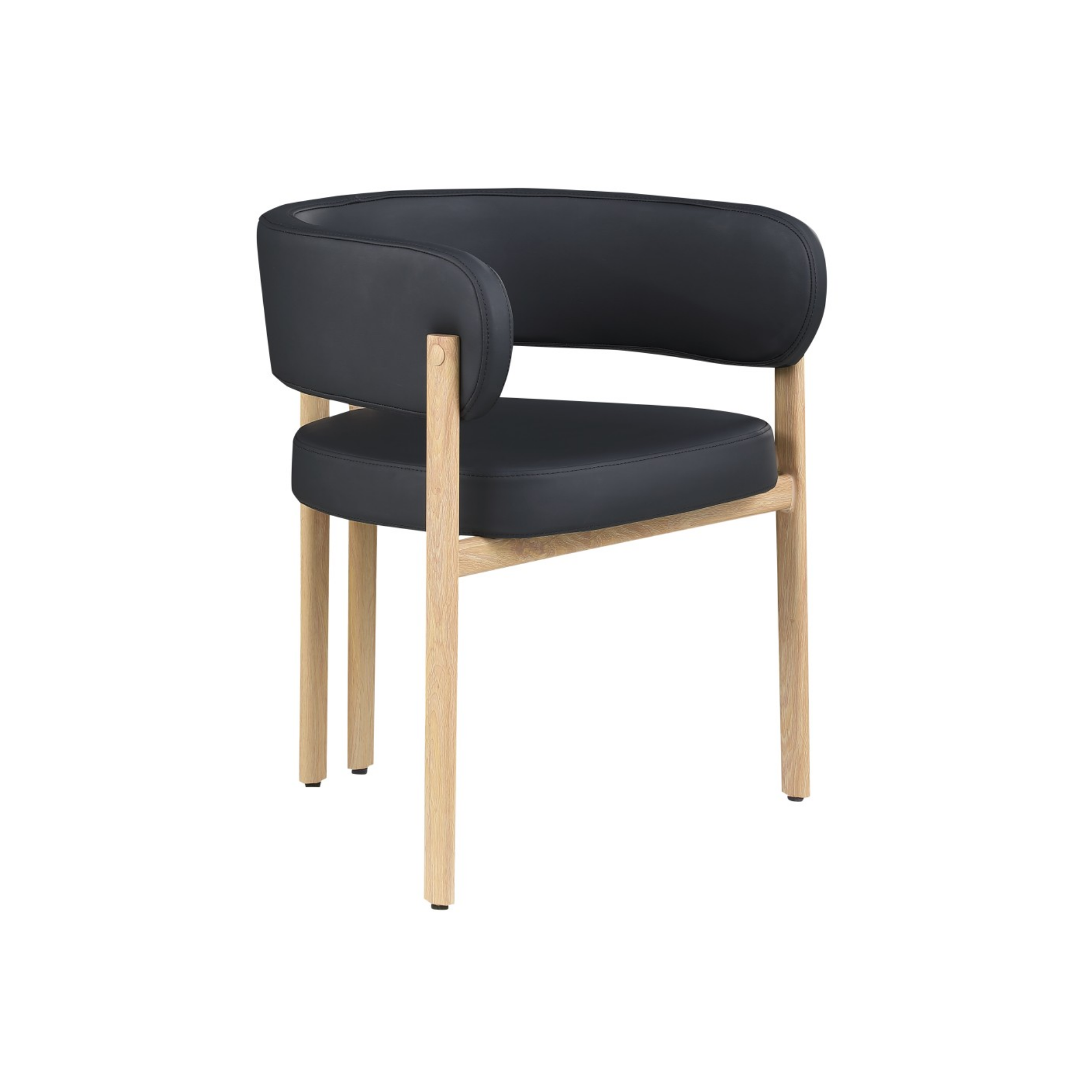 Dining Chair, Set Of 2 in Balck Oak 98222.