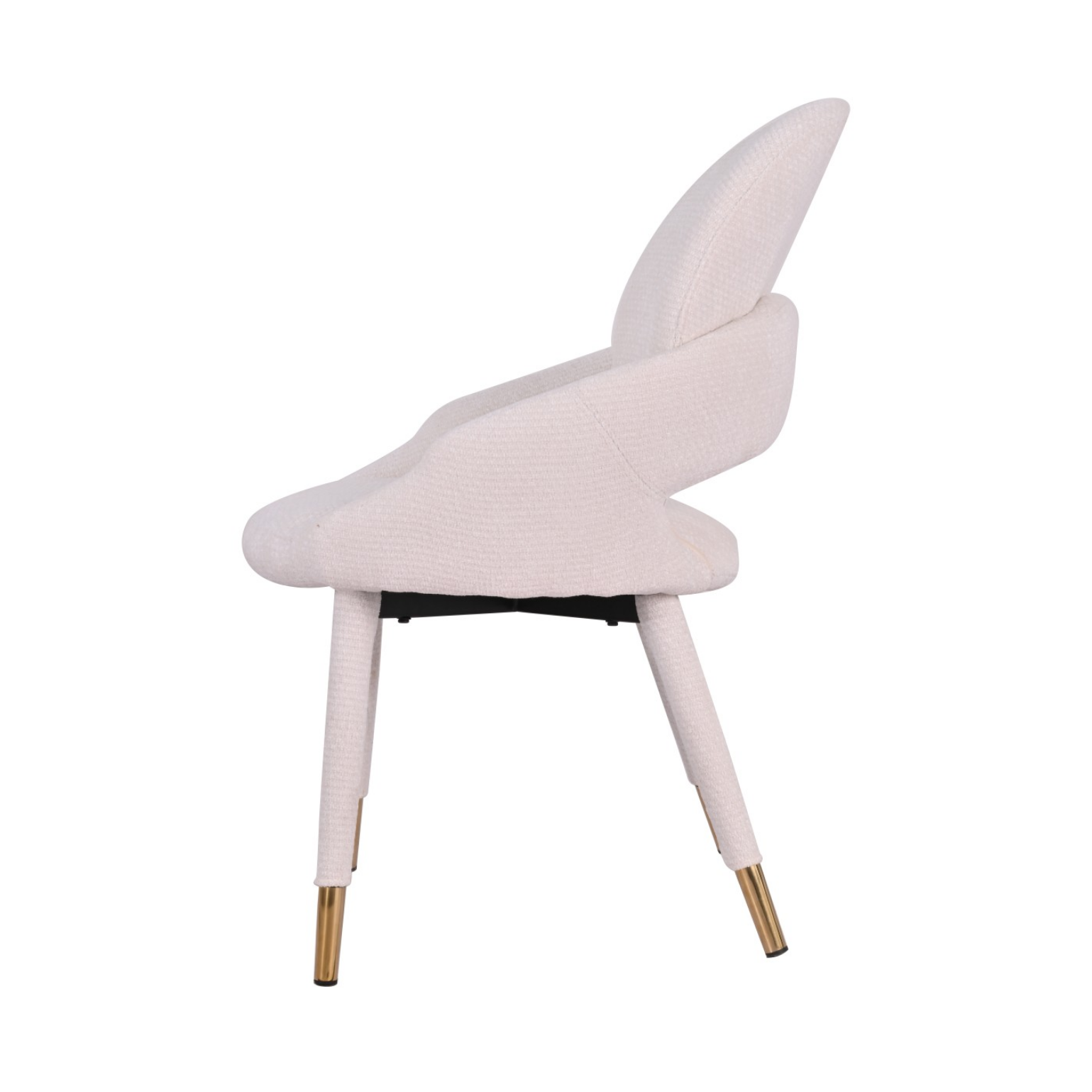 Dining Chair, Set Of 2 in Beige 137611.