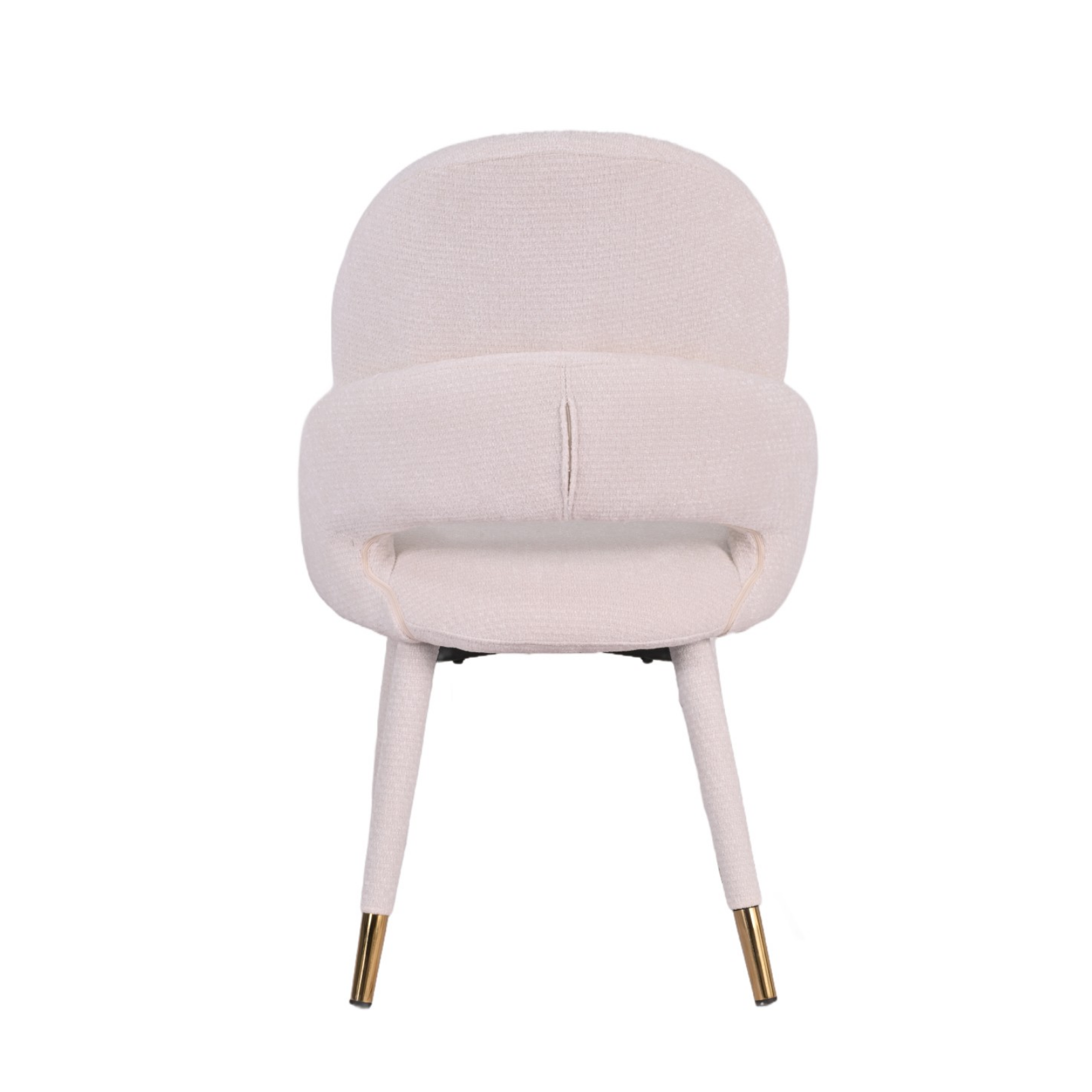 Dining Chair, Set Of 2 in Beige 137611.