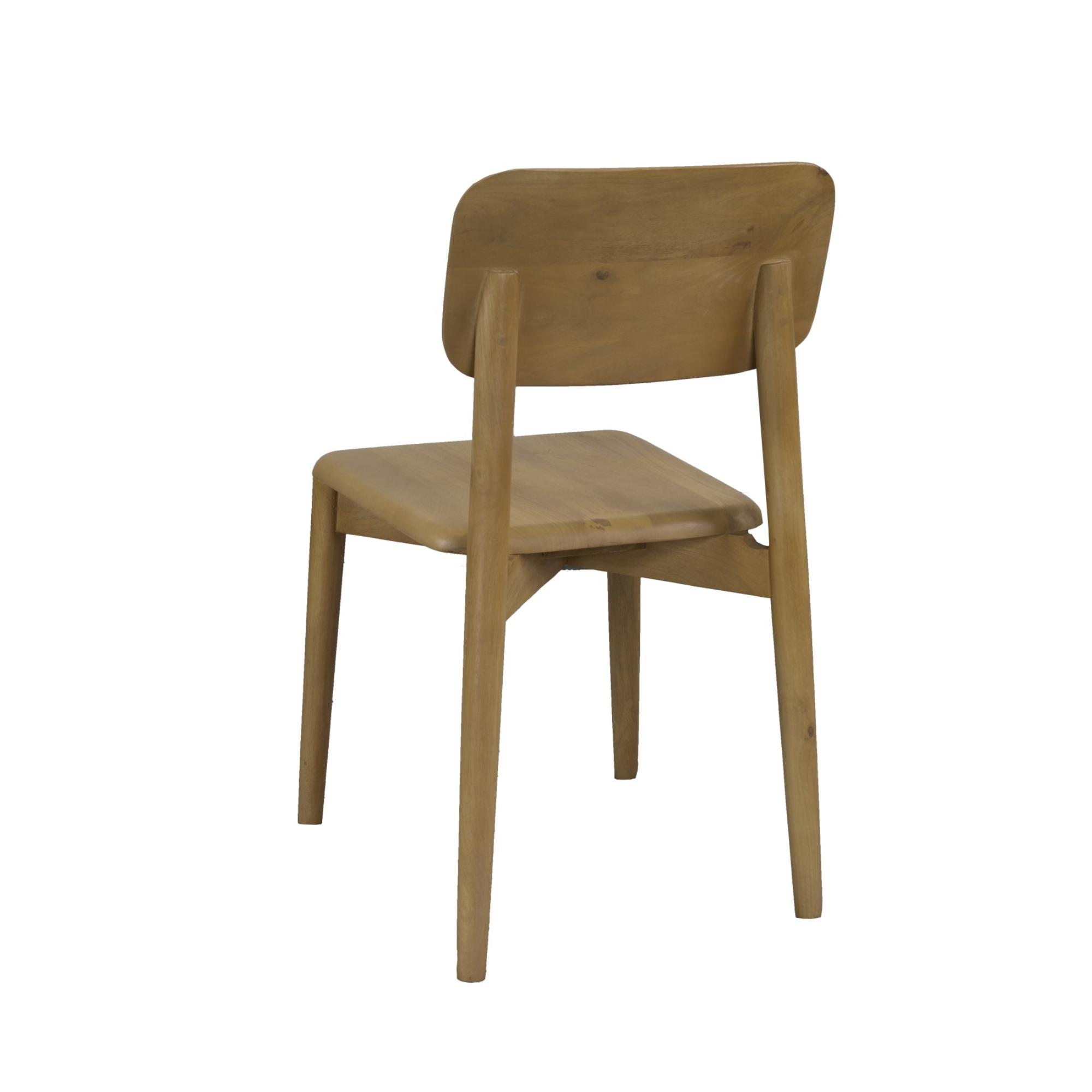 Dining Chair, Set Of 2 in Oak 213556.