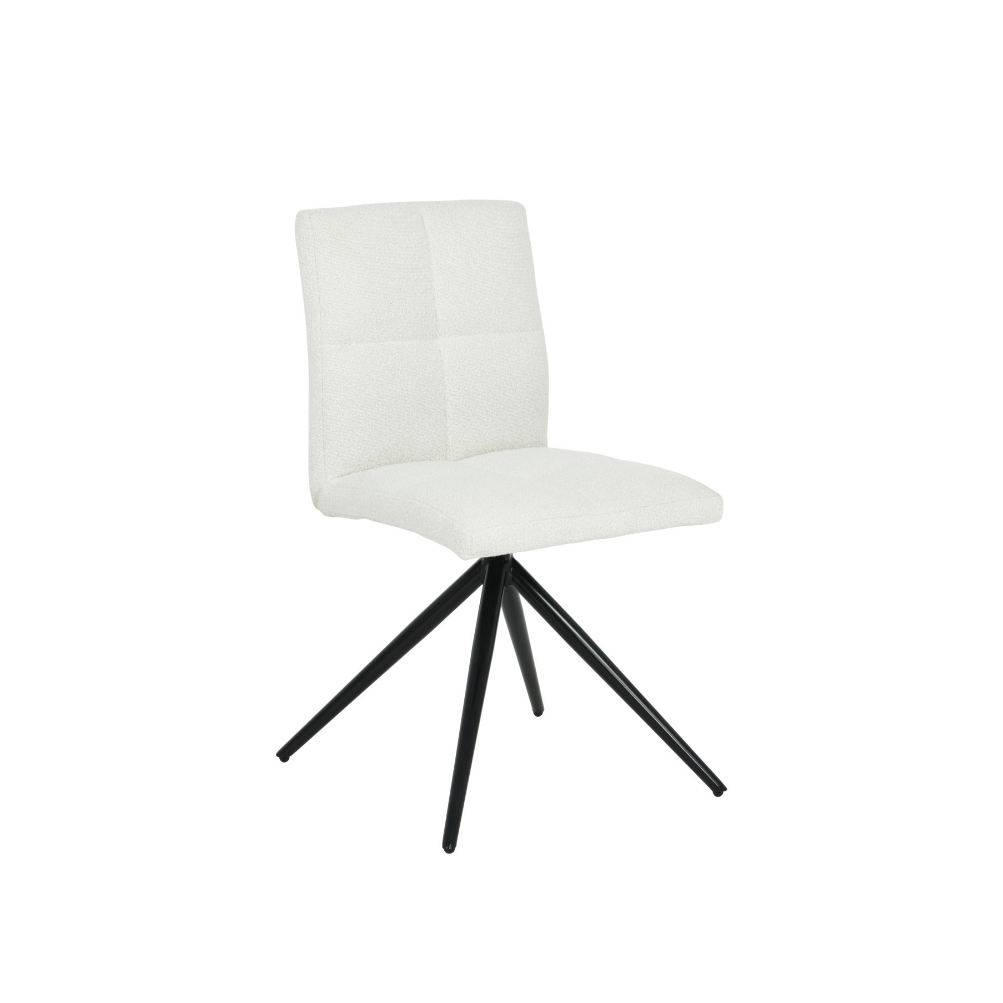 Dining Chair, Set Of 2, White 22137.