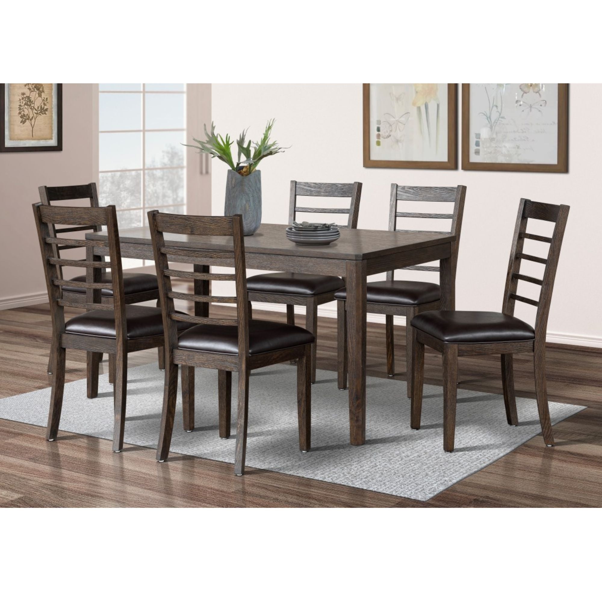 Elijah 7 Piece Dining Set | CastleUp Experience Centre