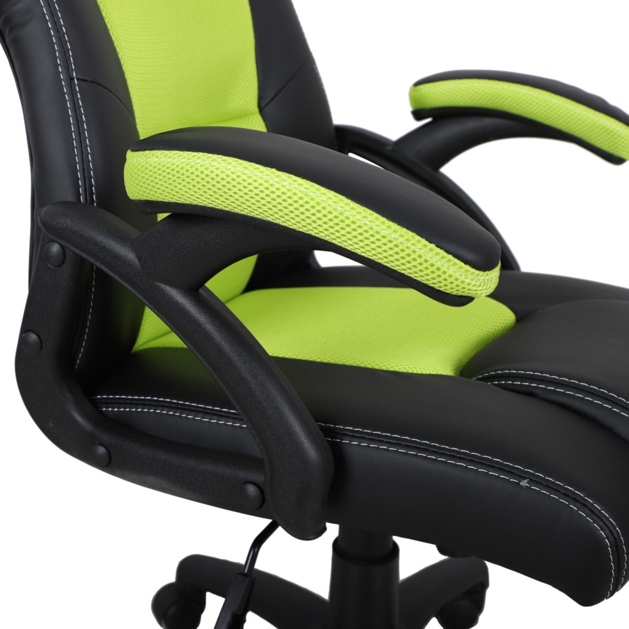Gaming Chair in Black/ Green 5203.
