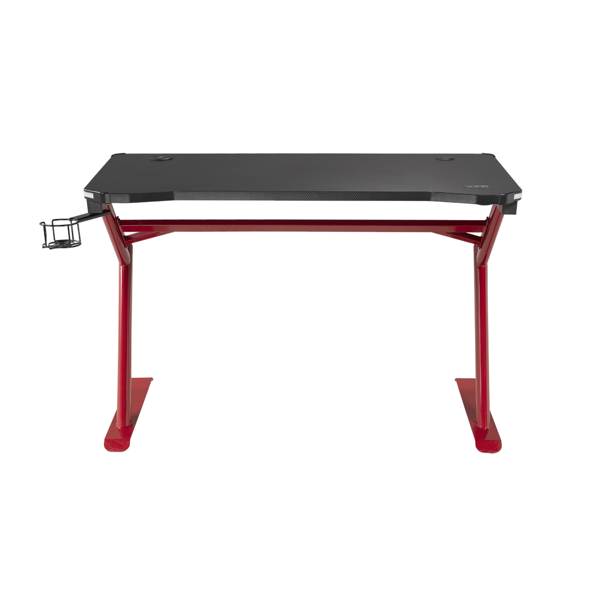 Gaming Desk in Black / Red 8028.