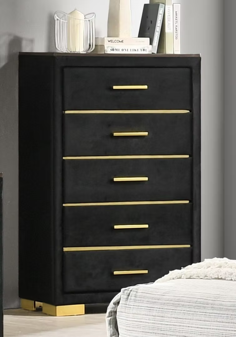Chloe Chest in Black | CastleUp Experience Centre