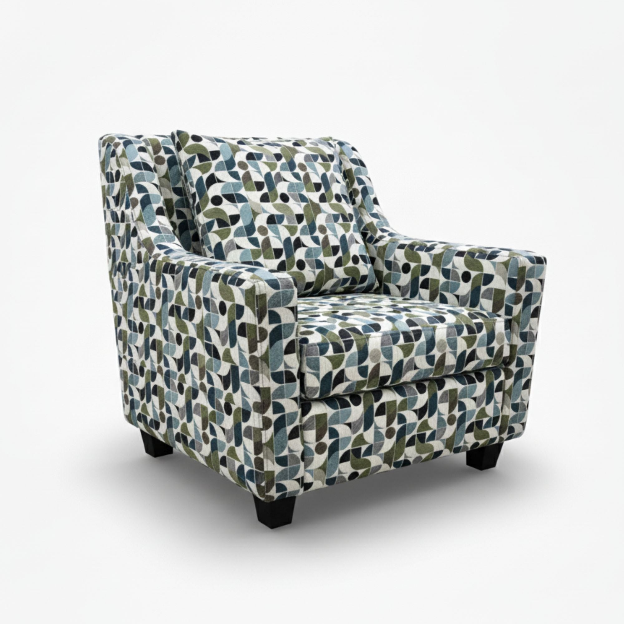 Canadian Made Mosaic Accent Chair | CastleUp Experience Centre