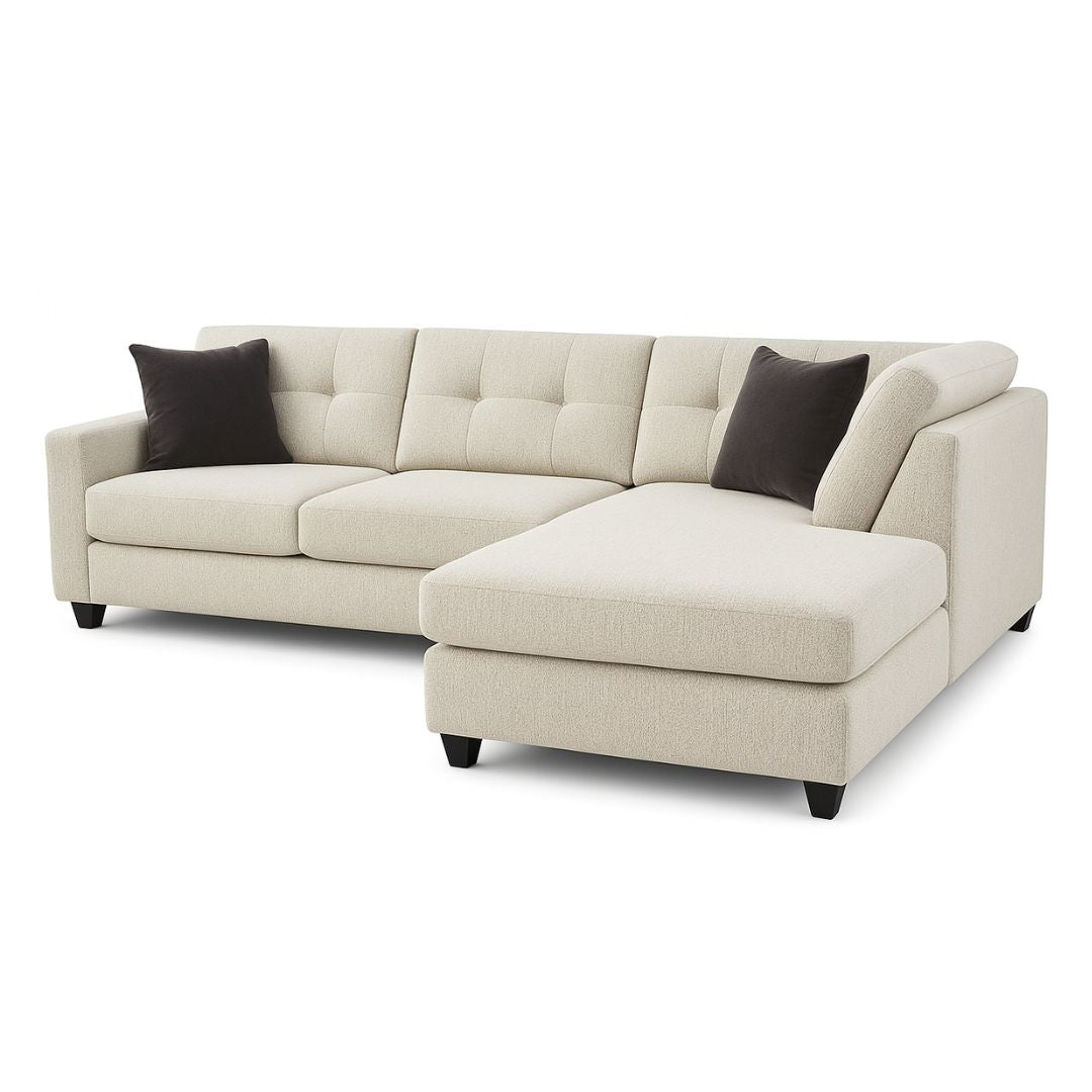Canadian Made Noah 2 Piece Sectional | CastleUp Experience Centre