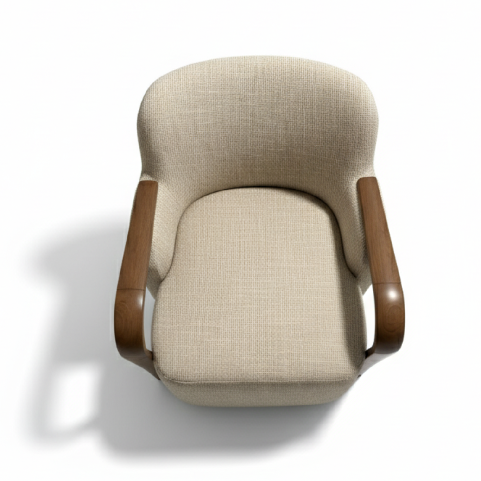 Arden Accent Chair: Taupe Fabric | CastleUp Experience Centre