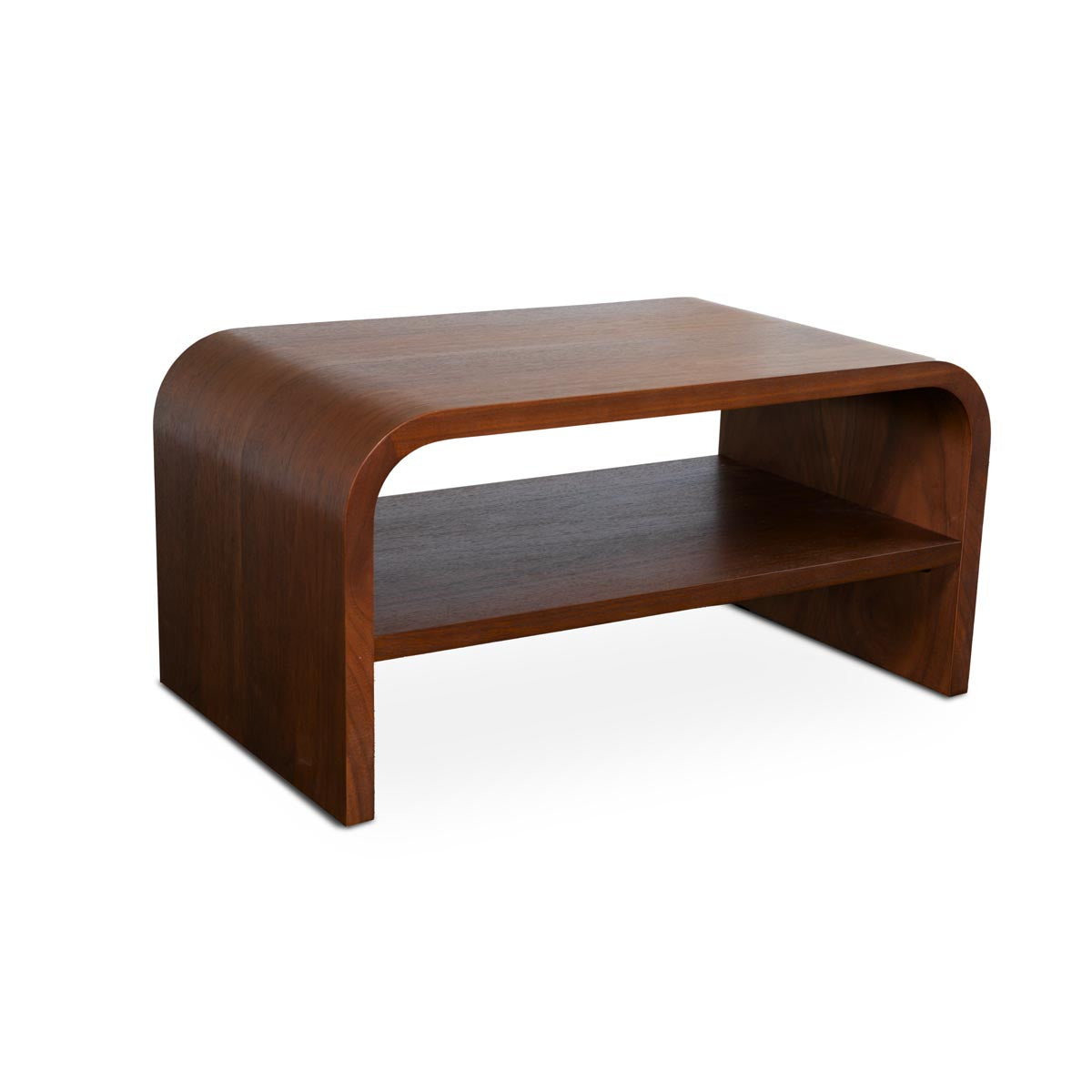 Geffrey coffee table in Walnut.