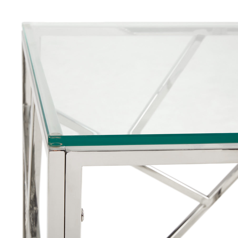Cyprus Silver Console Table.