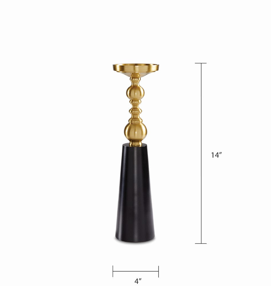 Rose Spool Pillar Candle Holders - Set of 2.