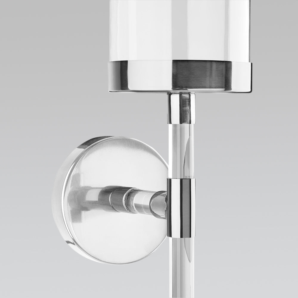 Gold acrylic wall sconce by Xcella featuring a modern decorative design for stylish wall lighting.