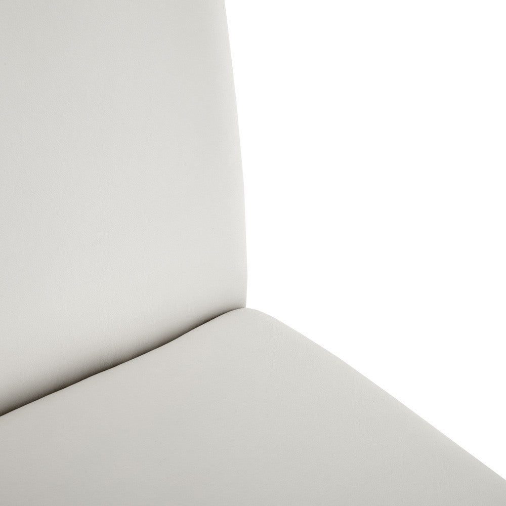 Mercer Dining Chair - Brushed Gold.