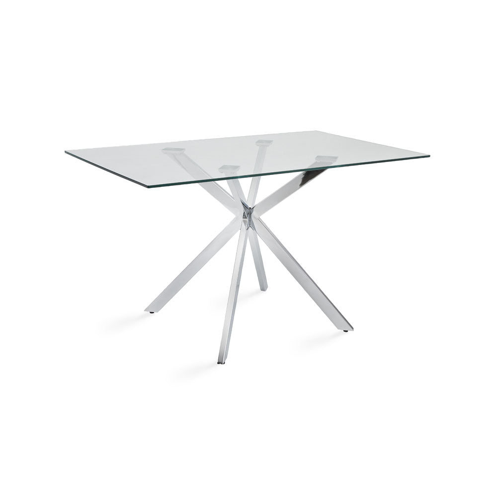 Atlas Silver Dining Table.