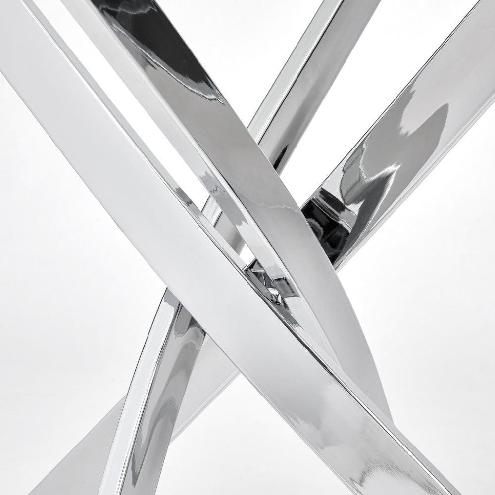 Olen Silver Dining Table.