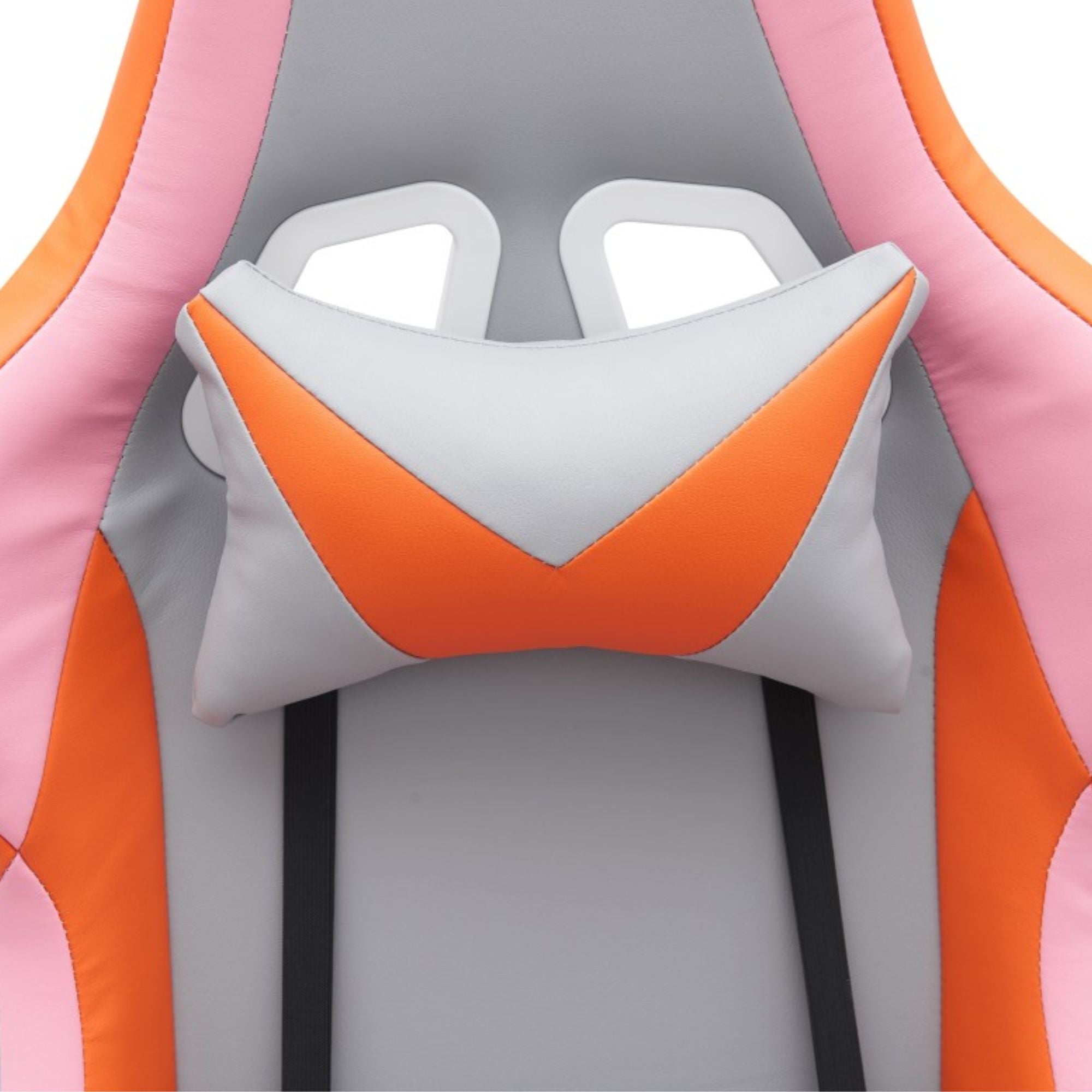 Pulse V-Tech Gaming Chair GREY/ORANGE | CastleUp Experience Centre Online Furniture