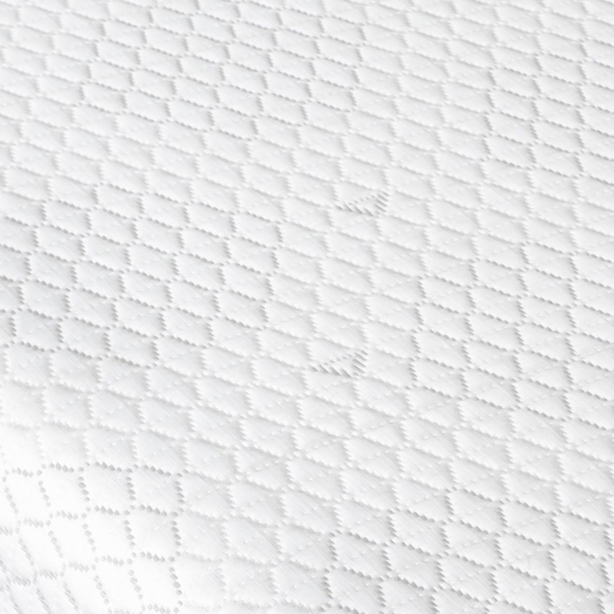 Twin GhostBed 11" Heritage Hybrid mattress with memory foam and coil support, showcasing plush top and breathable fabric.