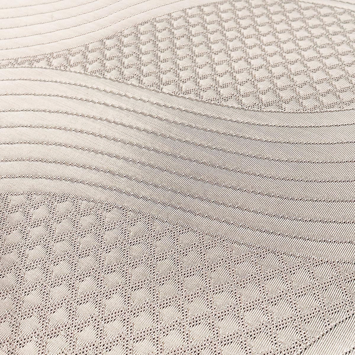 Twin GhostBed Essential 11-inch foam mattress with plush surface and supportive layers, designed for comfort and durability.