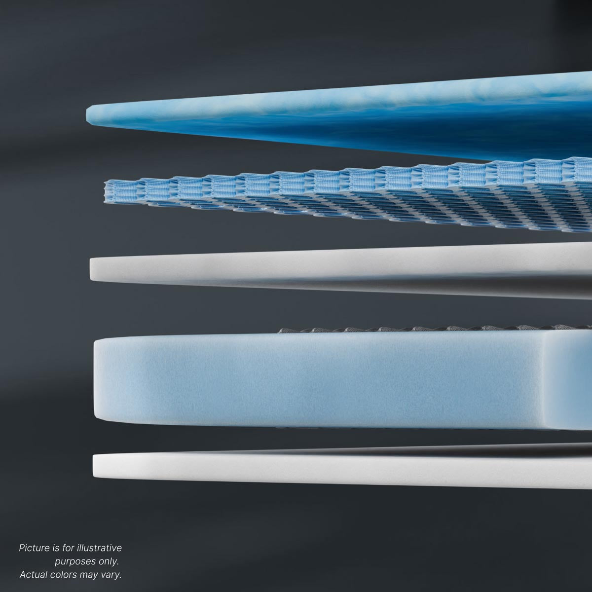 GhostBed 13-inch Regency Hybrid King mattress with medium plush comfort, coil-on-coil design, shown on a floor model.
