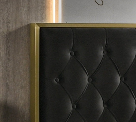 Chloe 6pc Bedroom Set in Black | CastleUp Experience Centre