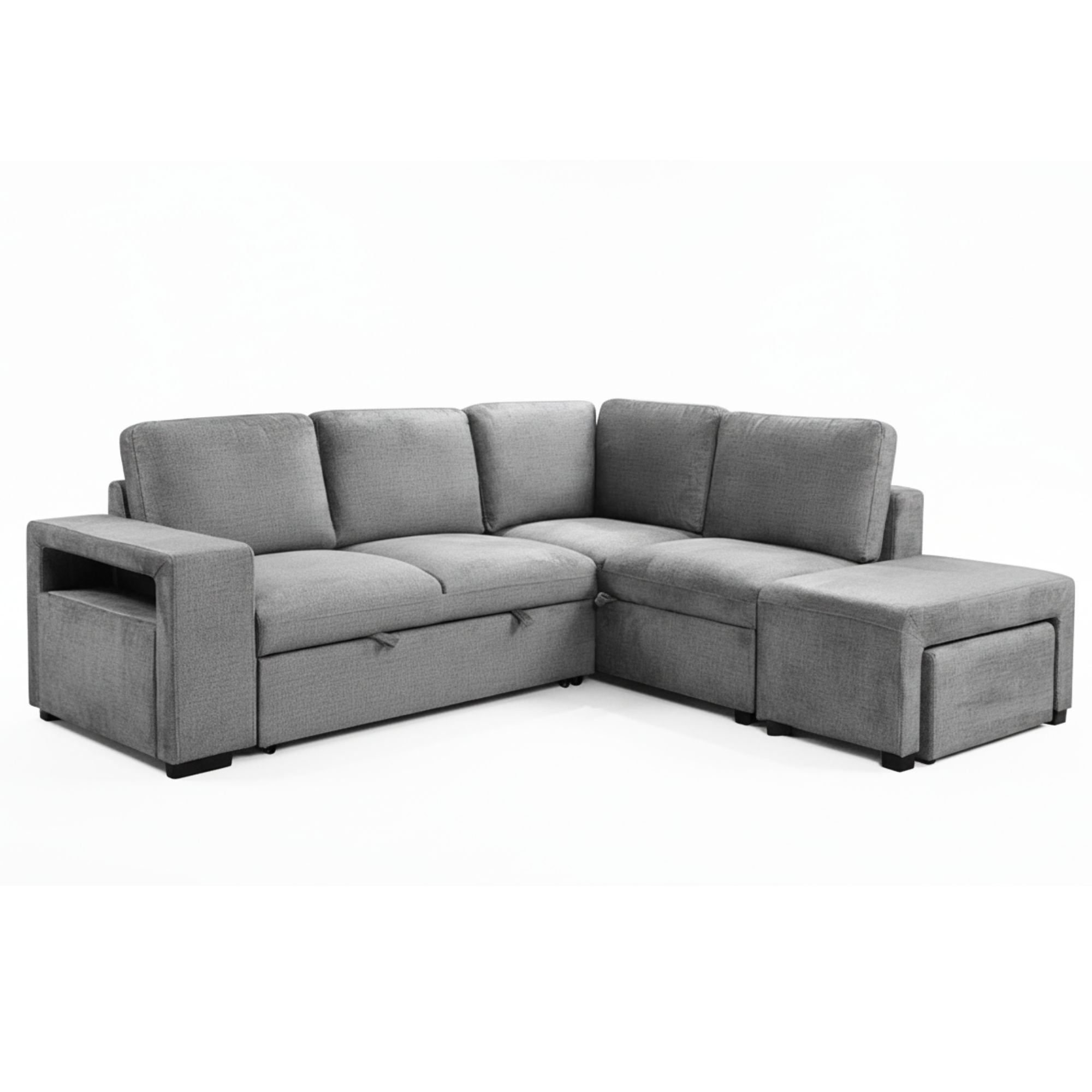 Monaco RHF Sleeper Sectional | CastleUp Experience Centre
