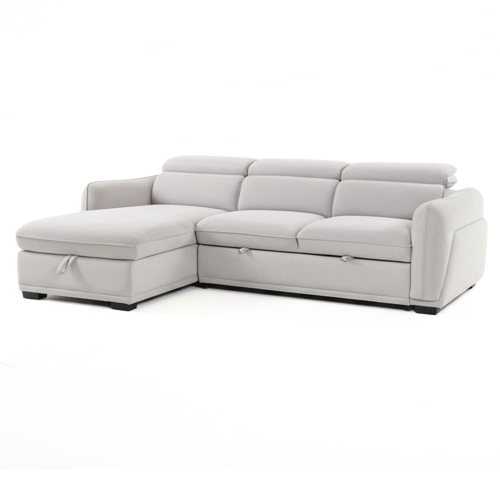Milano Sectional Sleeper with Adjustable Headrests | CastleUp Experience Centre