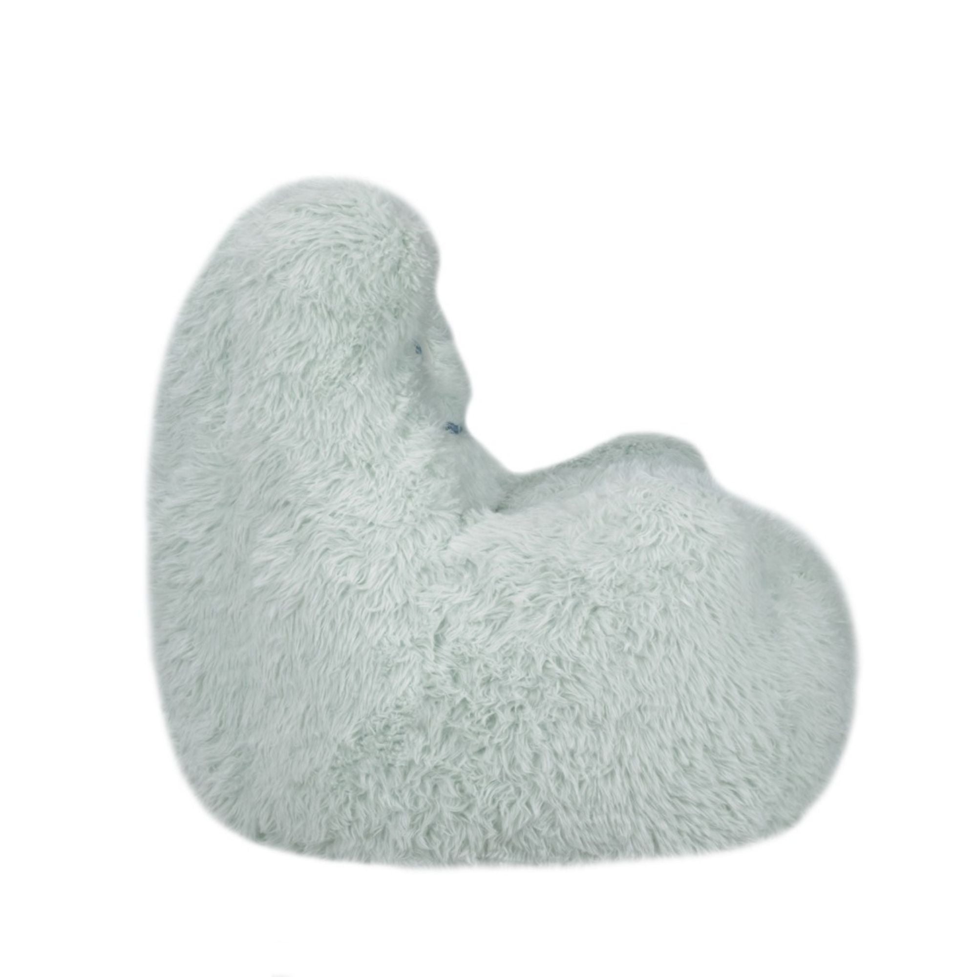Mint green Milo kids' foam chair by Brassex, a cozy accent chair designed for children with a soft, cushioned seat.