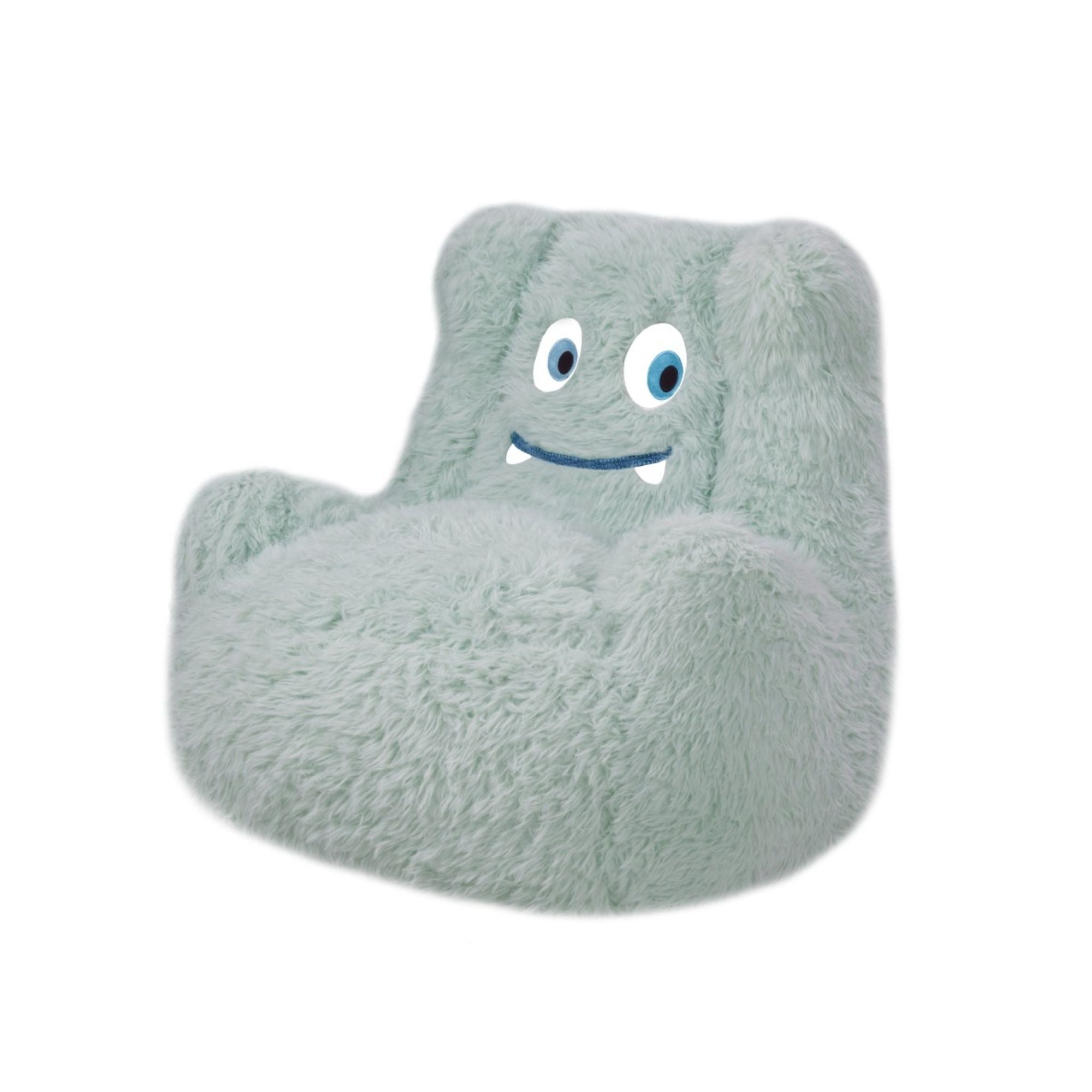 Mint green Milo Kids’ foam accent chair by Brassex, designed for children with a soft, cushioned seat and sturdy frame.
