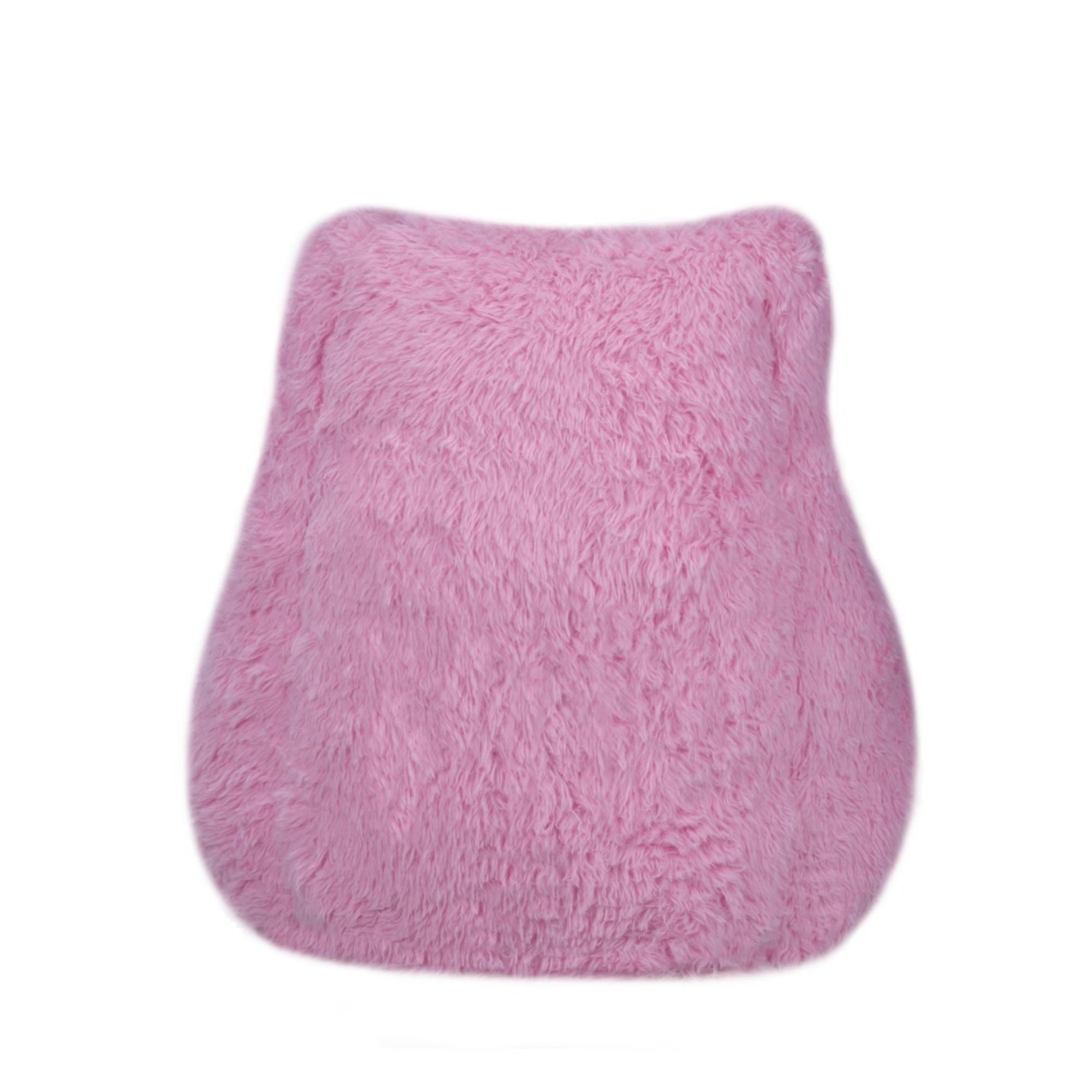 Pink Milo Kids’ Foam Chair by Brassex, a colorful accent chair for children with soft foam upholstery and playful design.