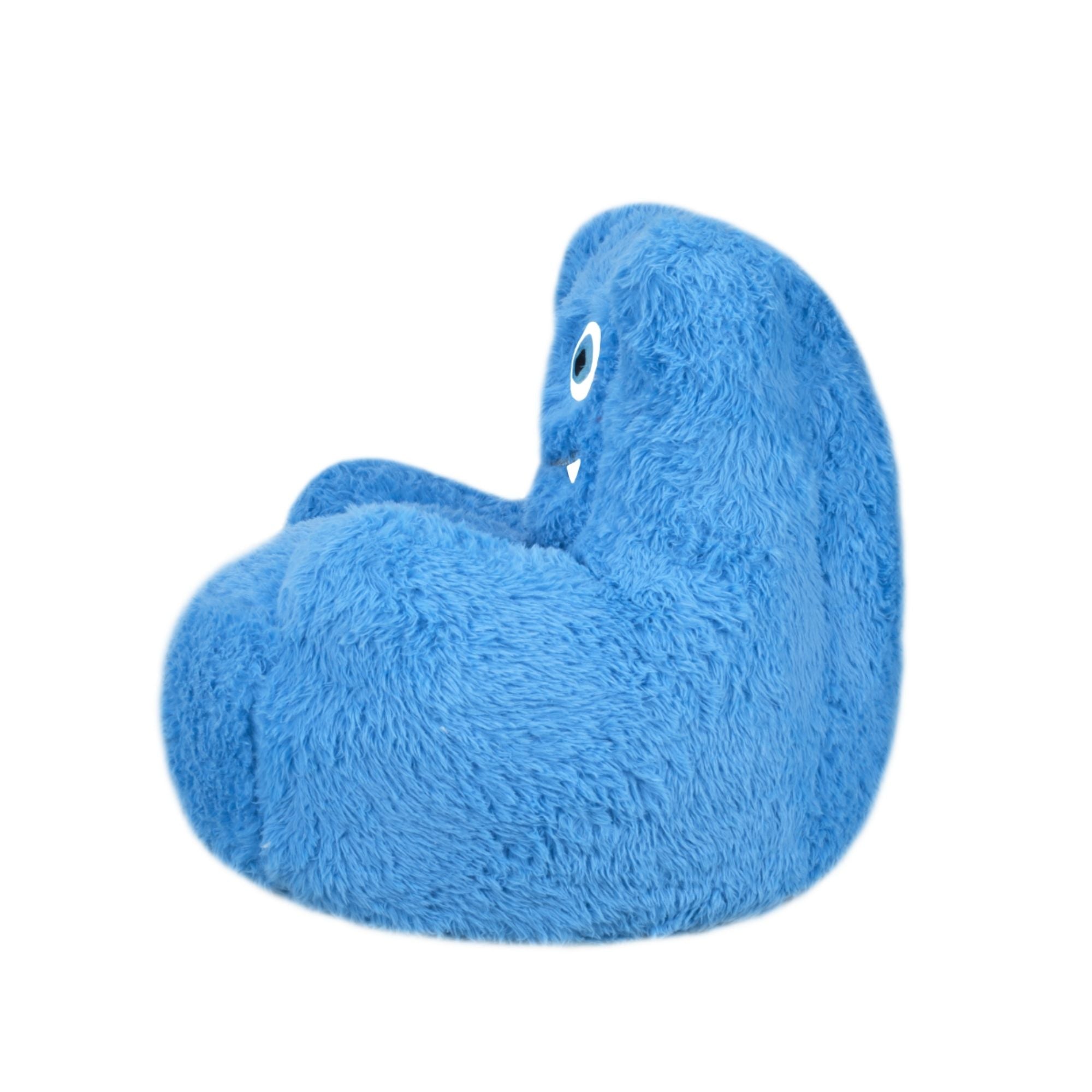 Blue Milo Kids’ Foam Chair by Brassex, a cozy accent chair designed for children with soft foam and durable fabric.