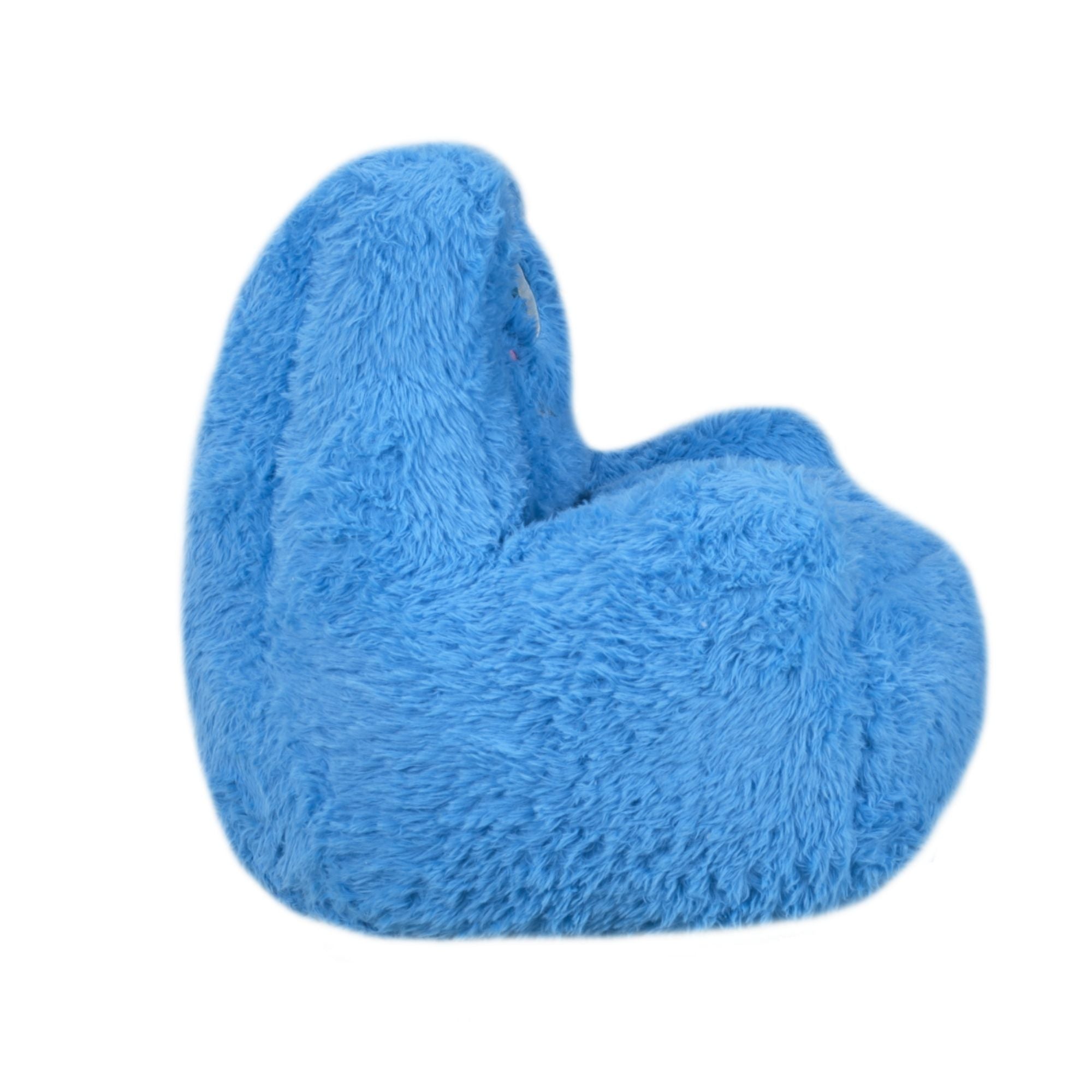 Blue Milo Kids’ Foam Chair by Brassex, a cozy accent chair designed for children with soft foam cushioning and a vibrant blue finish.