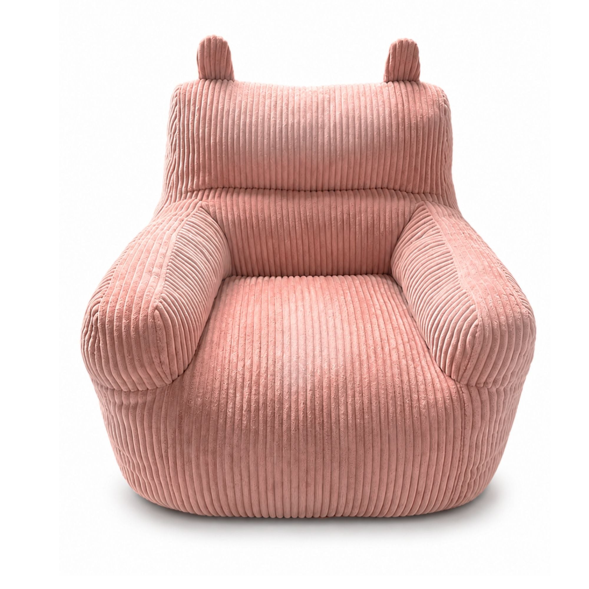 Pink Kai Foam Kids’ Accent Chair by Brassex, featuring a soft foam seat and child-friendly design, perfect for a playful space.