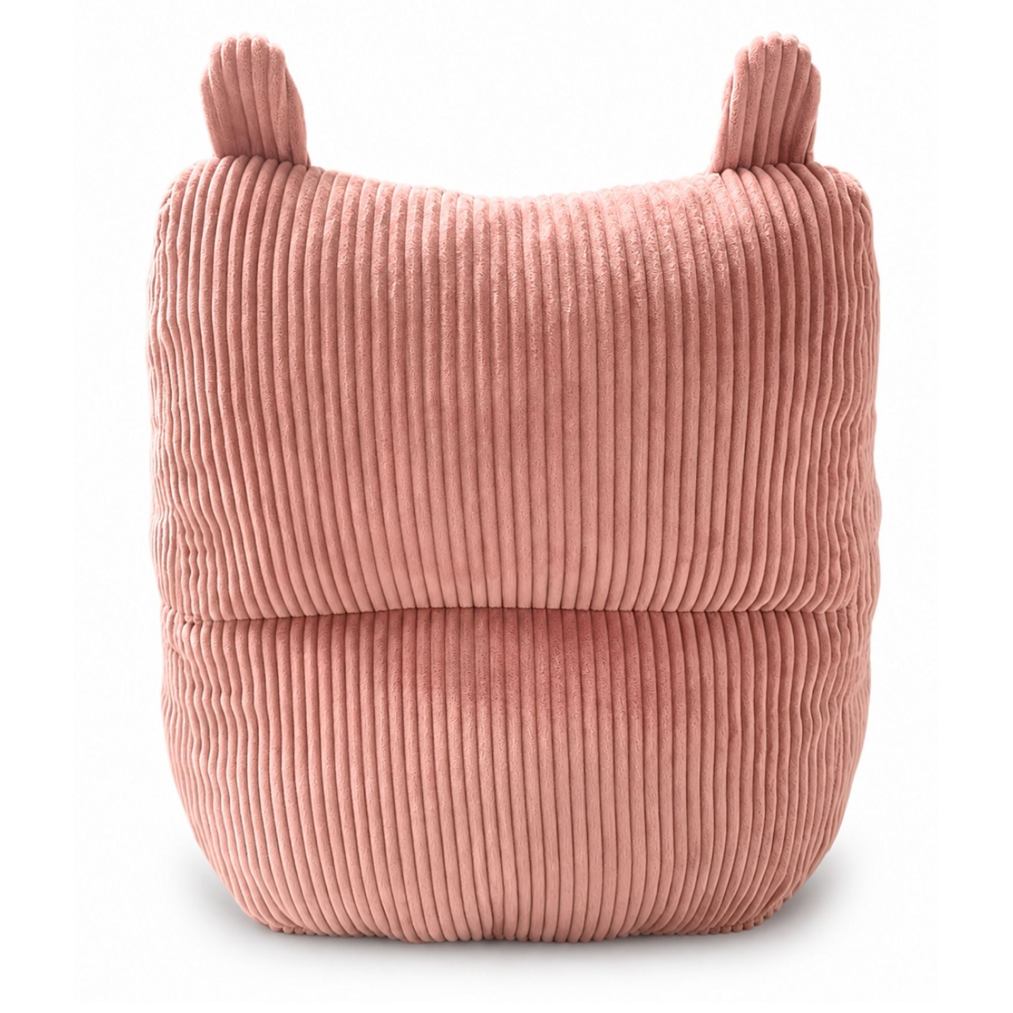 Pink foam kids' accent chair by Brassex featuring a comfortable, stylish design perfect for children's rooms.
