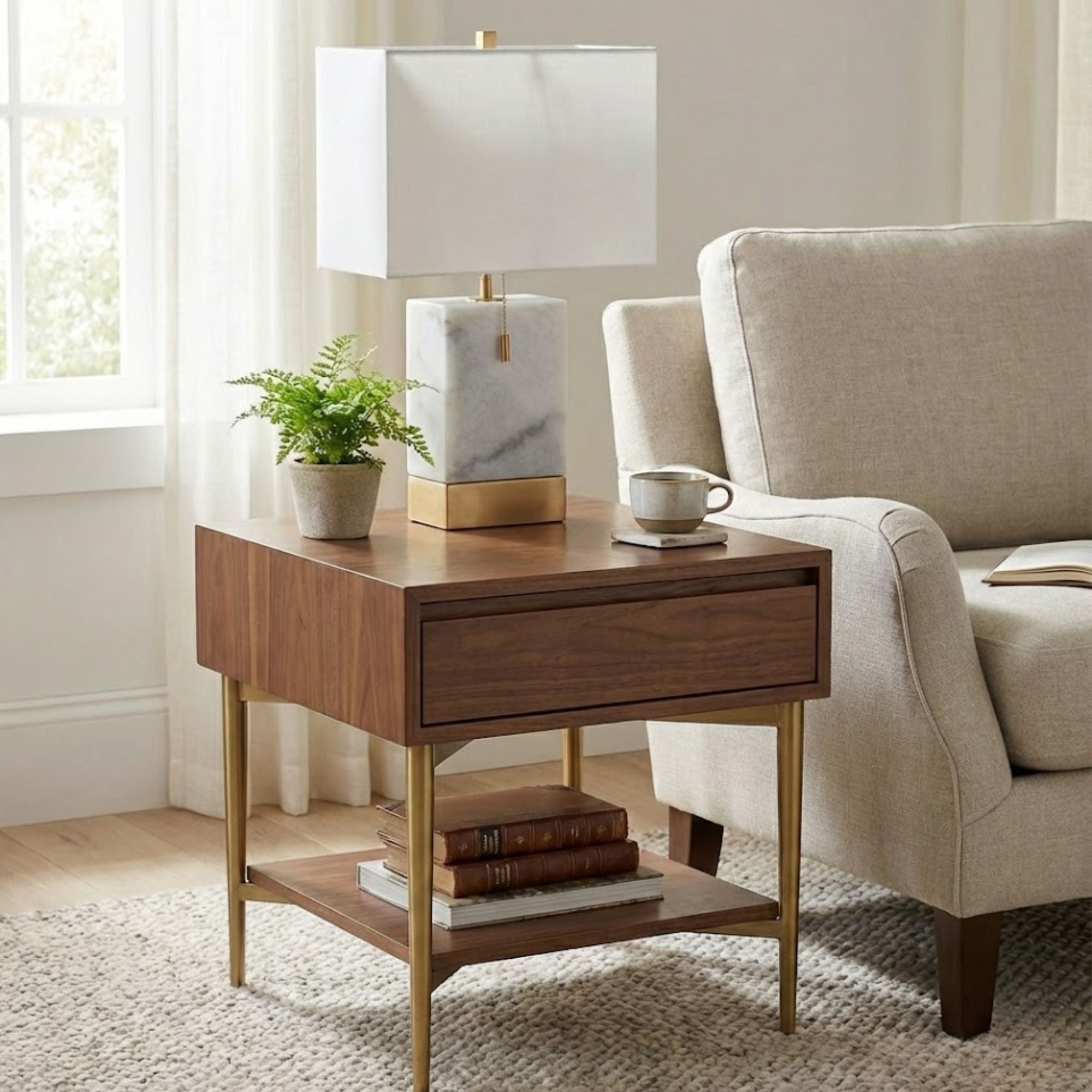 Marble Table Lamp | CastleUp Experience Centre Online Furniture