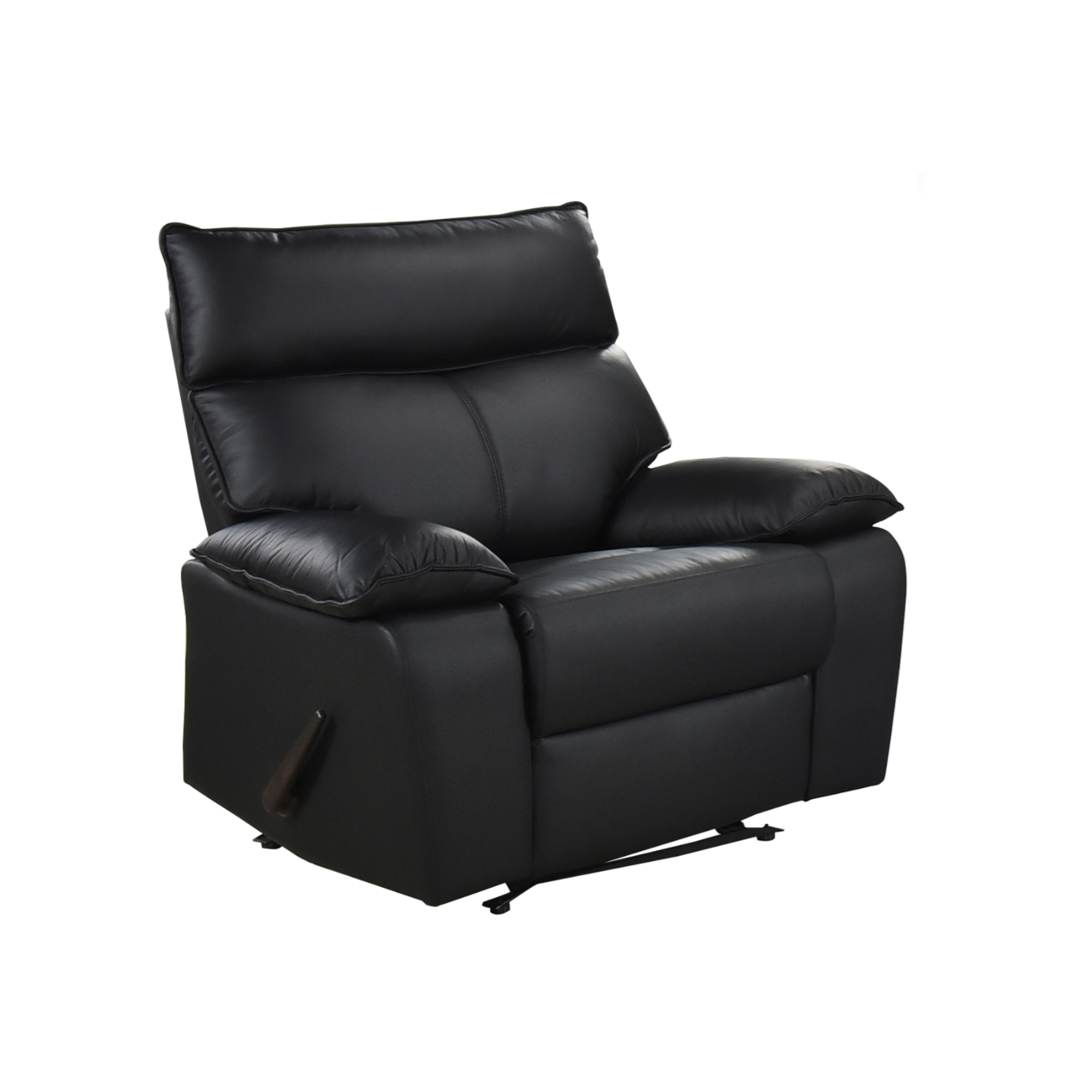 Kandra 3PC Reclining Set in Black 99087BLK.