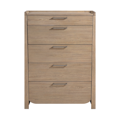 Brown MAZ Riley Collection Chest showing a sturdy wooden storage chest with a smooth finish and classic design.