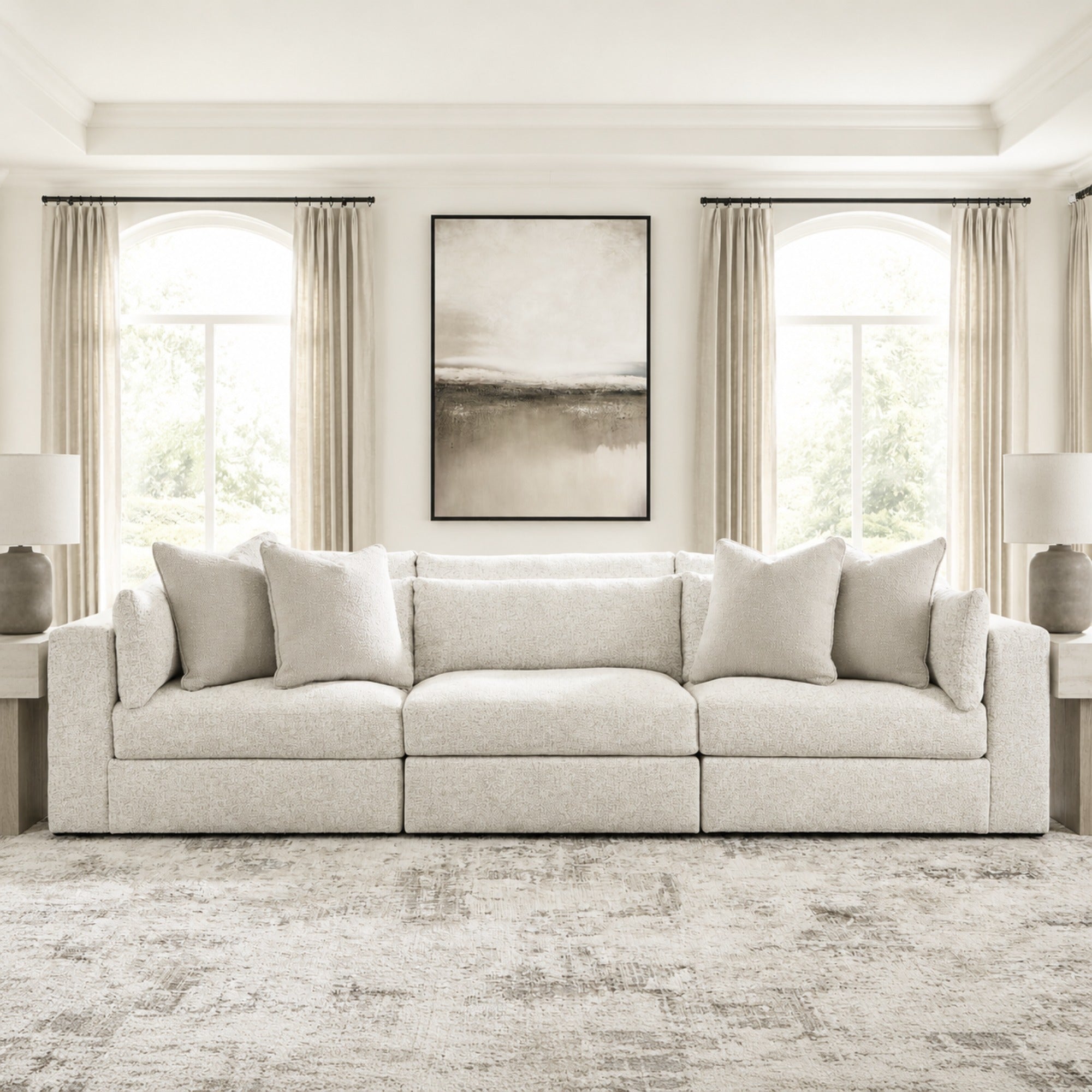 Ashbourne Estate 3-Piece Modular Sofa