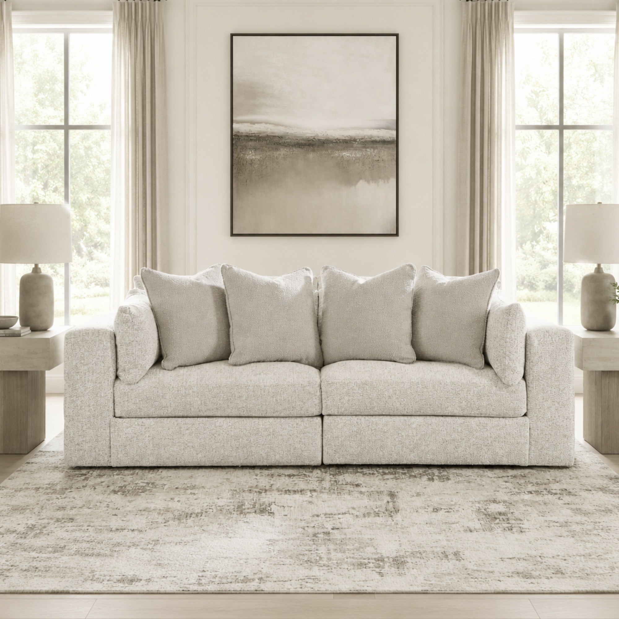 Ashbourne Estate 2-Piece Modular Sofa