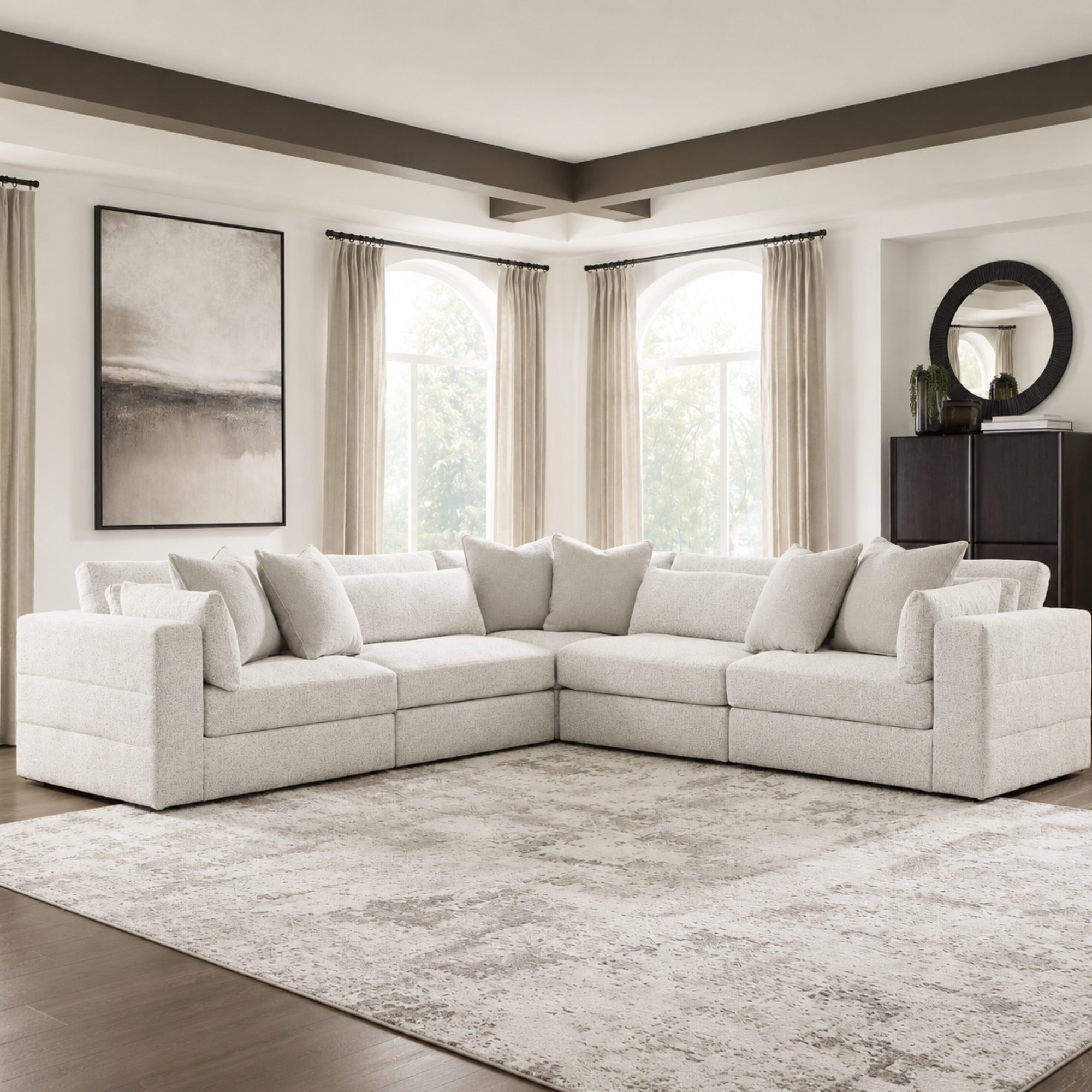 Ashbourne Estate 5-Piece Modular Sectional