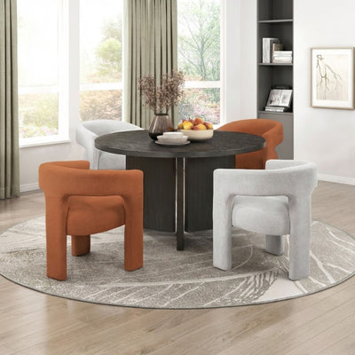 Marais Collection 5 Pc Round Dining Table Set | CastleUp Experience Centre Online Furniture
