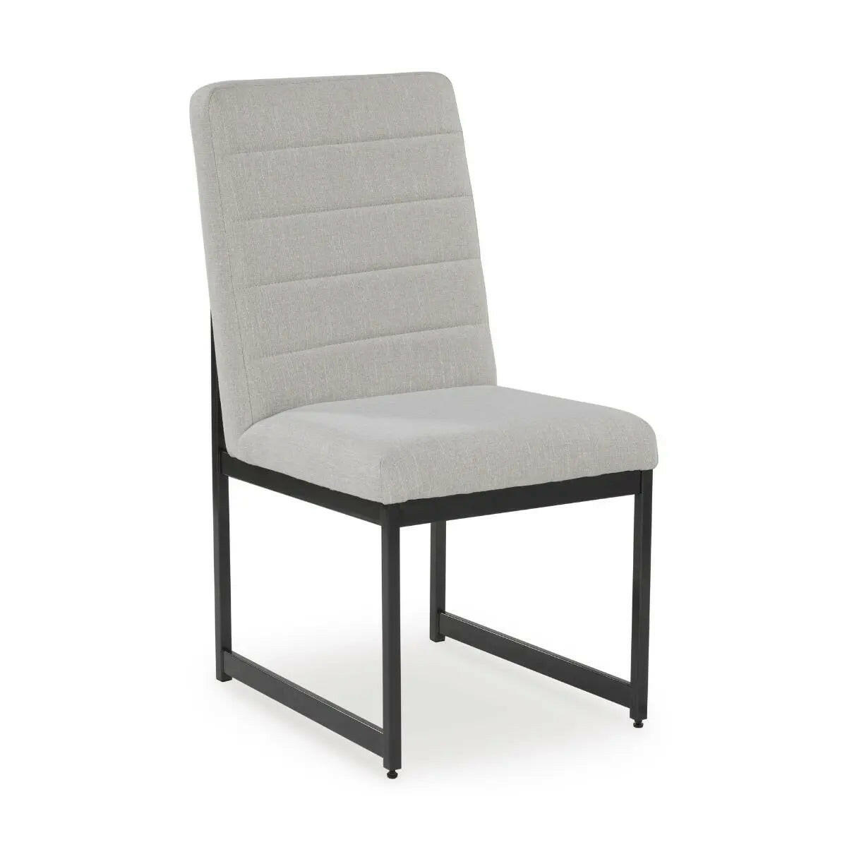 Gray Tomtyn dining room set by Signature Ashley, featuring a table and matching chairs in a modern design.