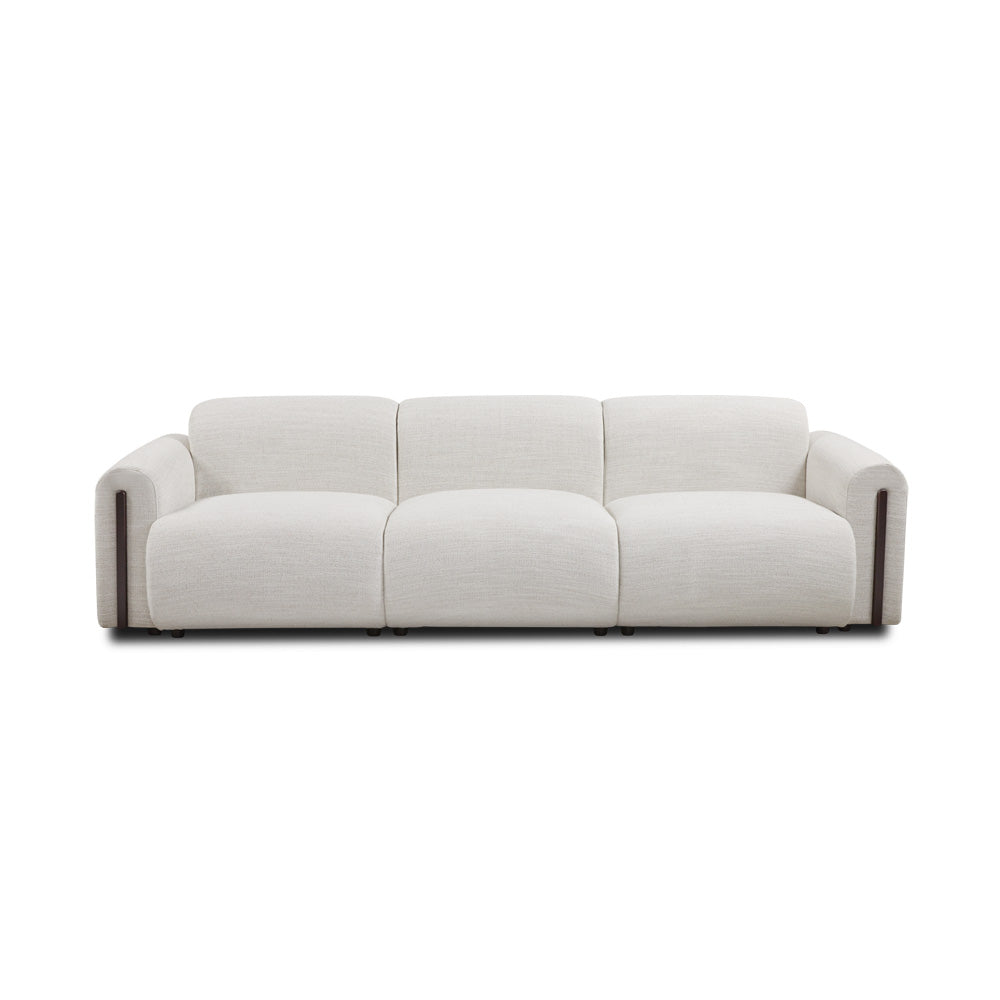 Xcella Designers Collection Brenton 4-seater sofa with plush cushions and modern design, shown from the front view.