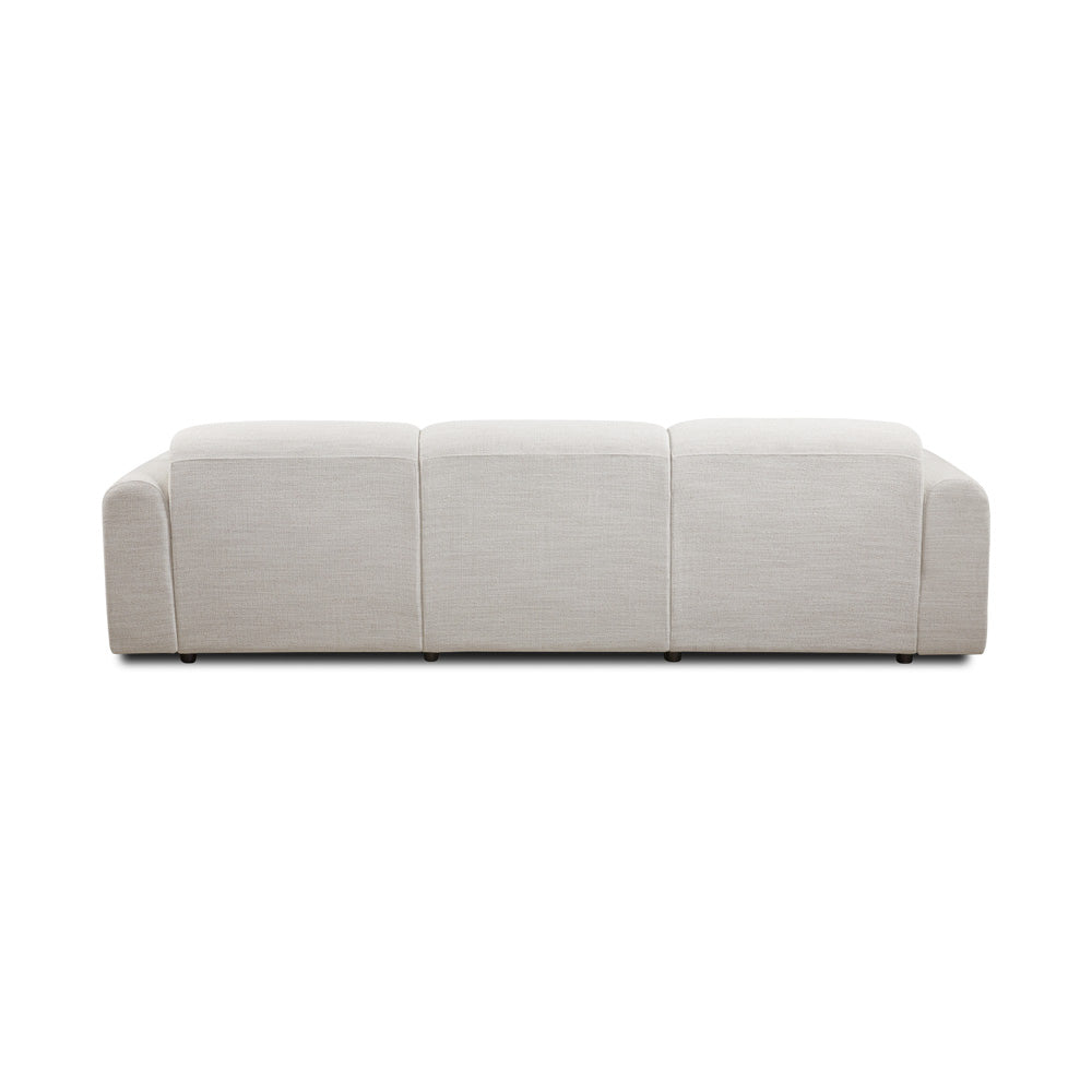 Xcella Brenton 4-seater sofa from the Designers Collection, showing the back view with plush cushions and modern design.
