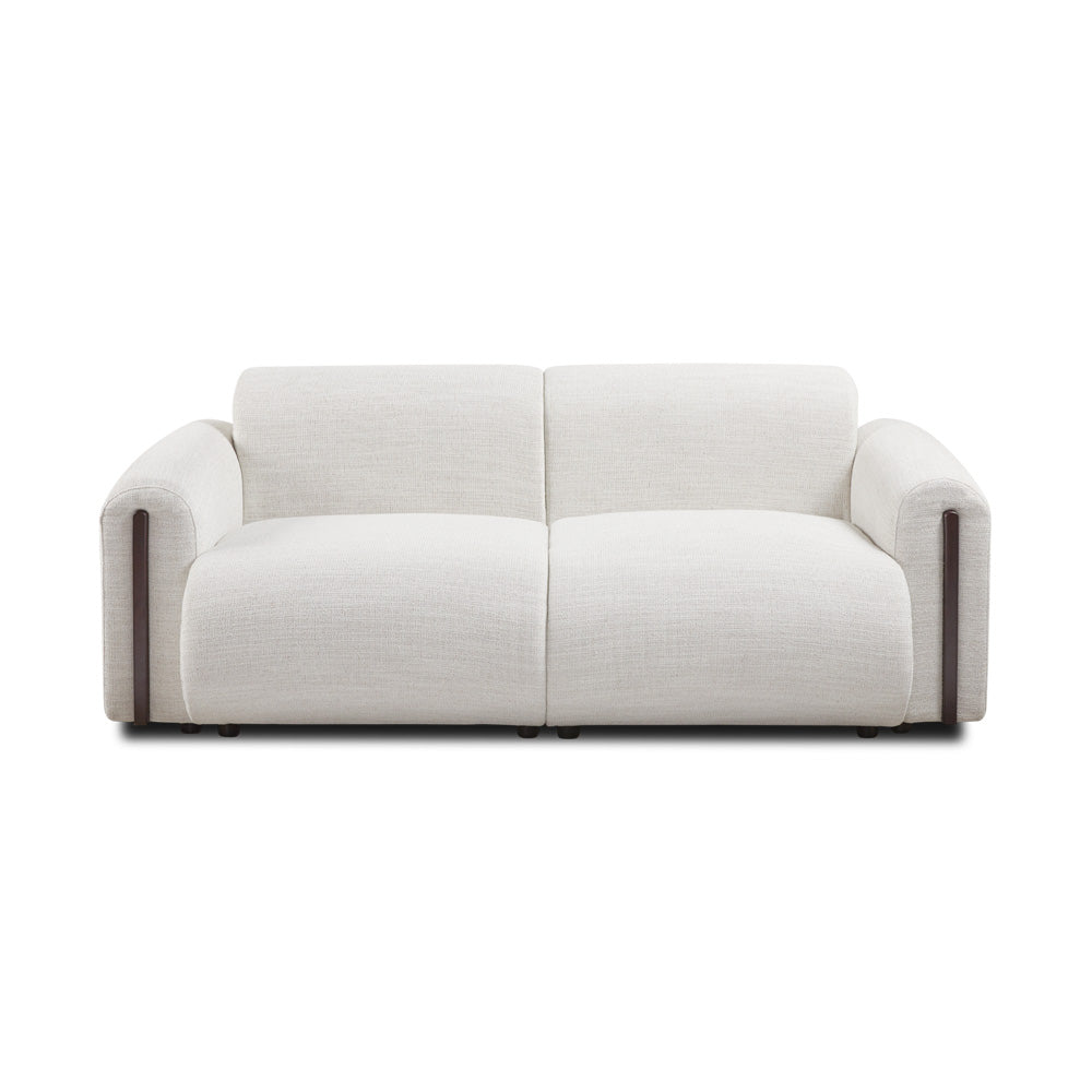 Xcella Designers Collection Brenton 3-seater sofa with plush cushions and modern design, shown from the front view.